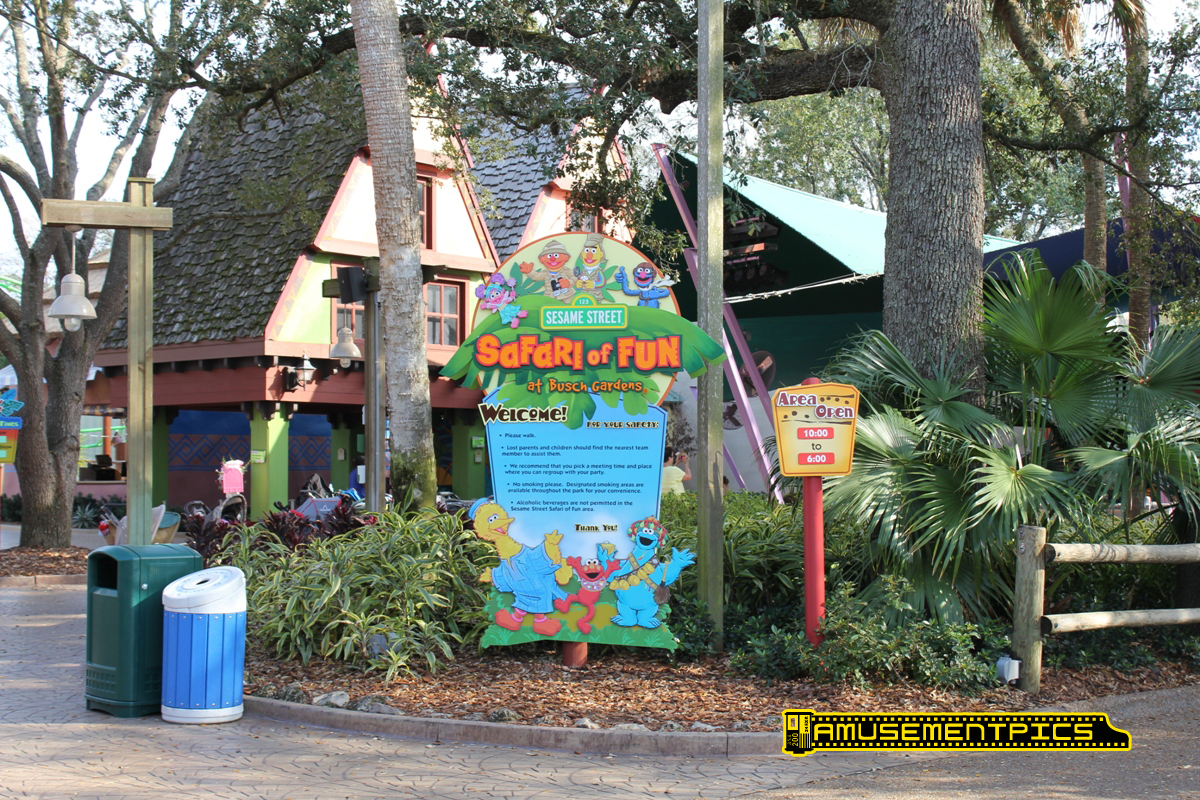 Sesame Street Safari Of Fun At Busch Gardens Tampa Bay Florida